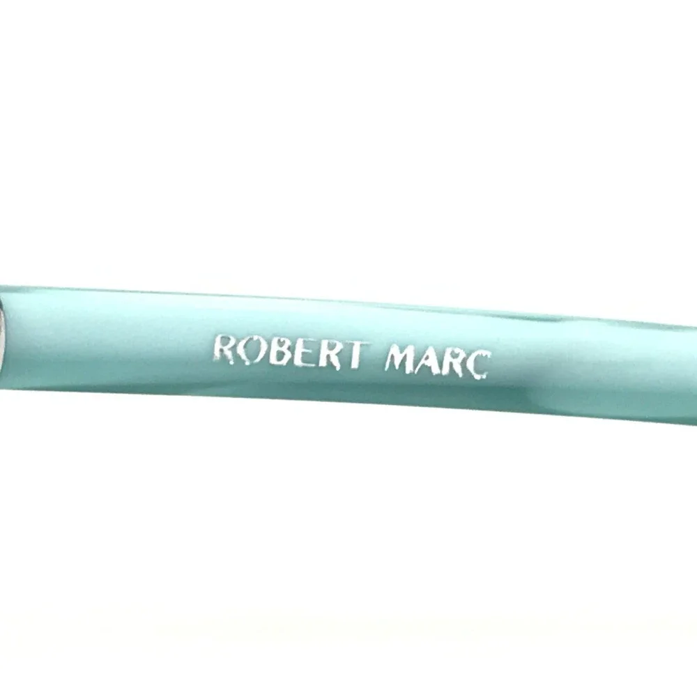 Robert Marc Eyeglasses Frames 835-264 Clear Light Blue Square Full Rim 48-20-135